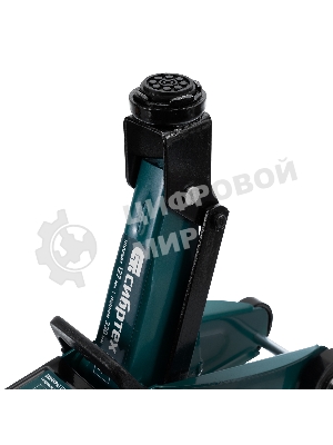 Домкрат гидравлический подкатной Сибртех 2т, 127-330 мм, в пластиковом кейсе