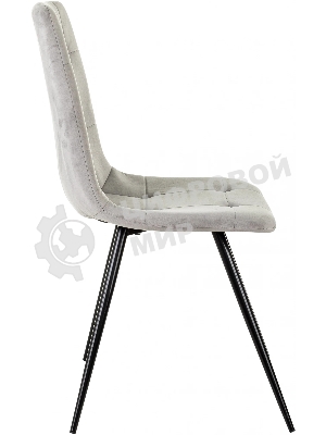 Стул для дома Бюрократ CH-K1_4 комплект 4шт св.серый Holland 09 металл черный на ножках