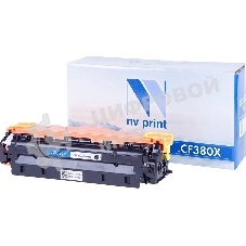 Картридж лазерный NVPrint совместимый HP CF380X черный для CLJ Pro MFP M476 (4400k)