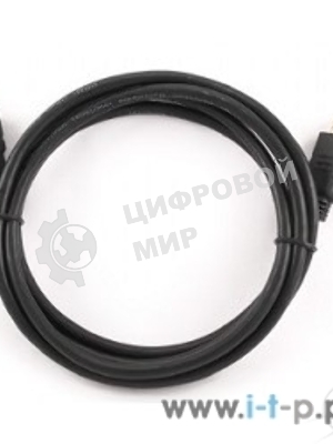 Кабель Cablexpert HDMI CC-HDMI4-0.5M, 19M/19M, v2.0, медь, позол.разъемы, экран, 0.5м, черный, пак
