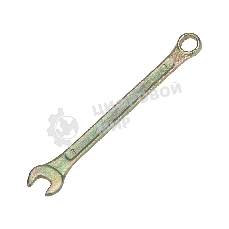 Ключ комбинированный Rexant 7 мм, желтый цинк