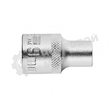Головка торцевая Stels 9 мм, 12-гранная, CrV, под квадрат 1/2