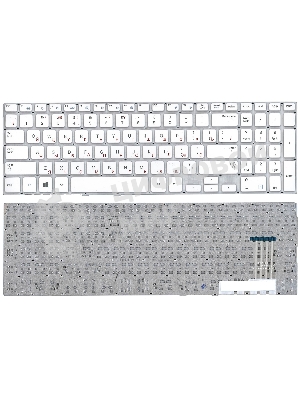 Клавиатура для ноутбука Samsung NP370R5E NP510R5E белый