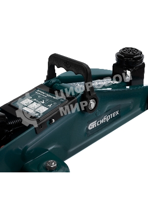 Домкрат гидравлический подкатной Сибртех 2т, 127-330 мм, в пластиковом кейсе