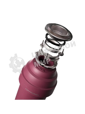 Измельчитель пищевых отходов Kuppersberg WS 750 V, High-Tech, мощность 750 Вт, 3800-4200 об/мин, защита от перегрева, авто выключение, DC мотор, шумоизоляция, уровень шума 70 дБ, винный