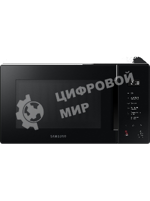 Микроволновая печь Samsung MS23T5018AK/BW черный, 23 л, 800 Вт, переключатели - сенсор