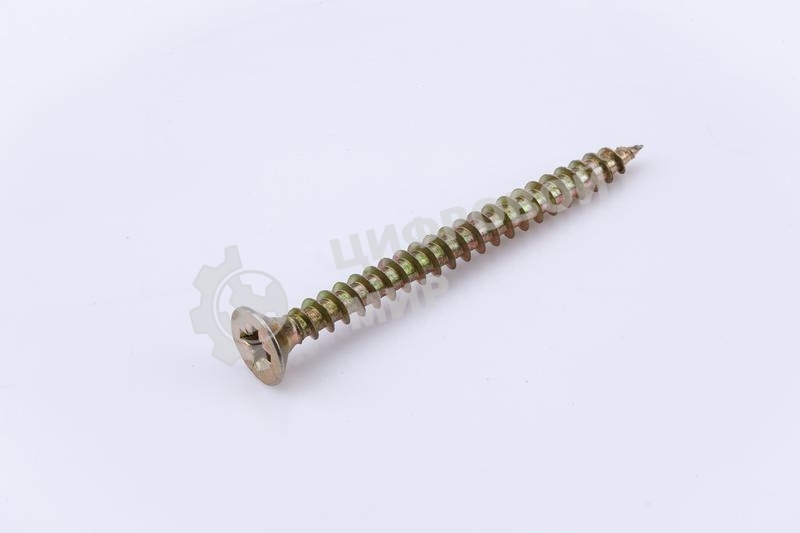 Саморез универсальный 4.0х70 желт. цинк (уп.170шт) коробка СТРОЙМЕТИЗ UTORM2140715