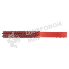 Щетка Matrix зачистная 4-х рядная, закаленная прямая проволока с пластиковой ручкой