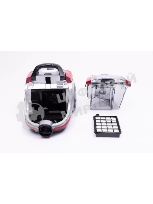 Пылесос Sharp ECNB16RR красный, 320/1600 Вт, уборка сухая, пылесборник контейнер 1 л