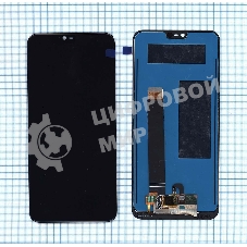 Дисплей для Nokia 7.1 черный