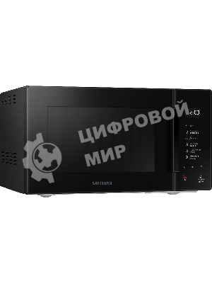 Микроволновая печь Samsung MS23T5018AK/BW черный, 23 л, 800 Вт, переключатели - сенсор