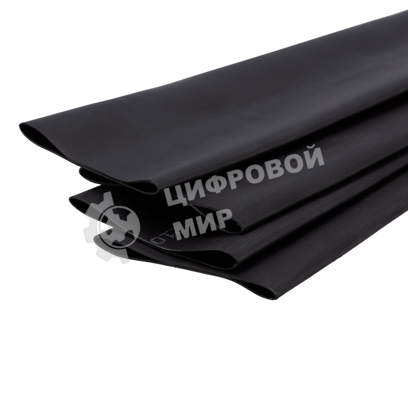 Трубка термоусаживаемая двухстенная клеевая Rexant 38.1/19.05мм (уп.4шт) по 1м черный