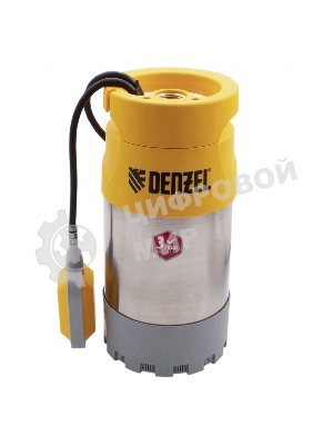 Погружной насос высокого давления PH900, подъем 30м, 900 Вт, 5500 л/ч Denzel