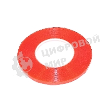 Скотч 3M 57744 двусторонний прозрачный с красной защитной лентой, ширина 5мм 50м