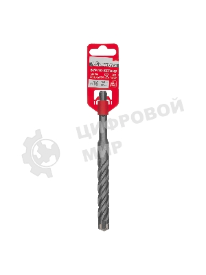Бур по бетону Matrix, 16 x 160 мм, SDS PLUS c крестовой пластиной