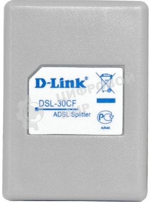 Сплиттер xDSL D-Link DSL-30CF/RS RJ-11 ADSL Annex A