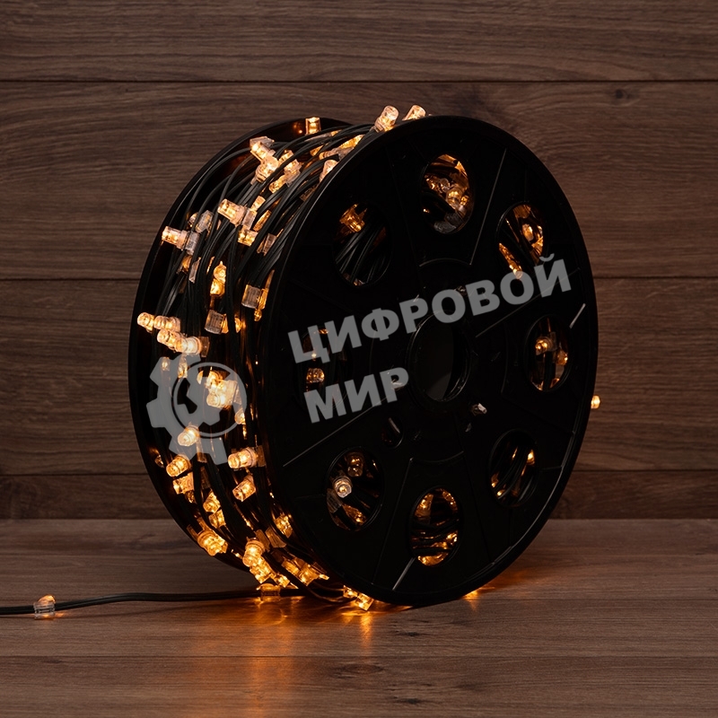 Гирлянда Neon-night LED ClipLight 12V 150 мм, цвет диодов Желтый