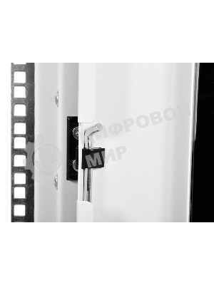 Шкаф телекоммуникационный напольный 33U (600x800) дверь стекло, черный (ШТК-М-33.6.8-1ААА-9005)