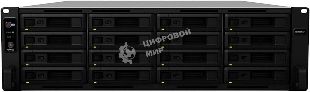 СХД стоечное исполнение 16BAY 3U NO HDD USB3 RS4021XS+ SYNOLOGY