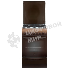 Плита комбинированная Gefest ПГЭ 5101-02 0001 коричневый, конфорок 4 шт, духовка 55 л, 50 см x 85 см x 58.5 см