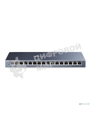 Коммутатор TP-Link TL-SG116 16-портовый гигабитный настольный коммутатор