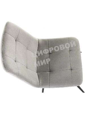 Стул для дома Бюрократ CH-K1_4 комплект 4шт св.серый Holland 09 металл черный на ножках