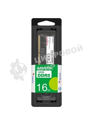 Оперативная память ADATA, DDR5, 16GB (1x16GB), 4800MHz, CL40, SO-DIMM
