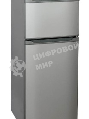 Холодильник Бирюса Б-M122 металлик двухкамерный 115/35л морозилка сверху