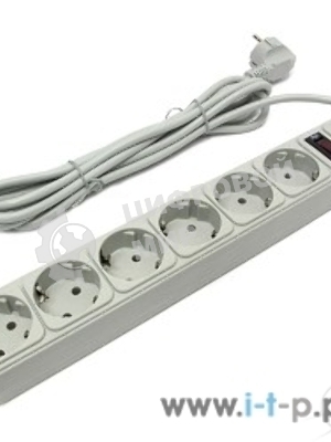 Сетевой фильтр ExeGate EX221230RUS SP-6-3W (6 розеток, 3 м, евровилка, белый)