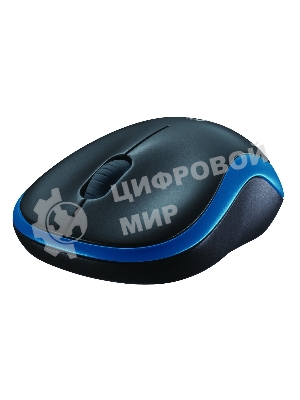 Мышь беспроводная Logitech M185 синий, 1000 dpi, радиоканал, USB, кнопки - 3