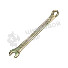 Ключ комбинированный Rexant 6 мм, желтый цинк