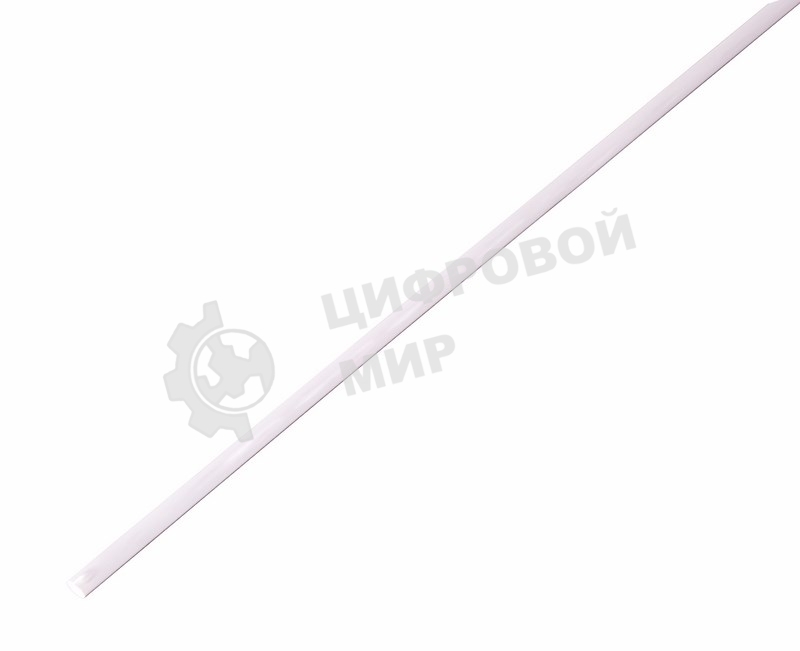Термоусадочная трубка Rexant 2,5/1,25 мм, белая, упак. 50 шт. по 1 м
