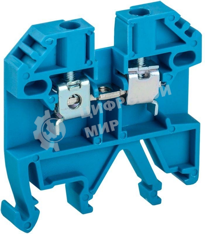 Клемма винтовая КВИ-2,5 мм2 синяя YZN30-002-K07 IEK
