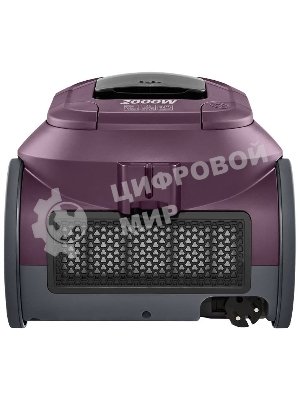 Пылесос LG VC5420NHTCW фиолетовый, 380/2000 Вт, уборка сухая, пылесборник контейнер 1.3 л