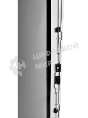 Шкаф телекоммуникационный напольный 33U (600x800) дверь стекло, черный (ШТК-М-33.6.8-1ААА-9005)