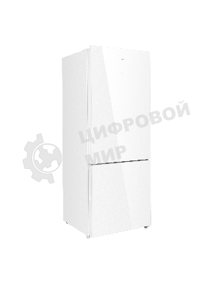 Холодильник Maunfeld MFF1857NFW белый мат. инвертер двухкамерный 336/117л морозилка снизу