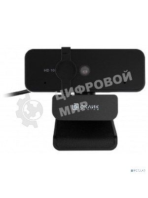 Веб-камера Oklick/Оклик OK-C21FH черный 2Mpix (1920x1080) USB2.0 с микрофоном