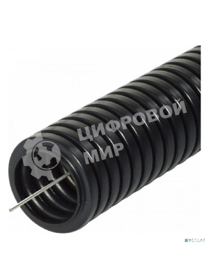 Труба гофрированная ПНД ЭРА (черный) d 16 мм с зонд. легкая 100 м (30)