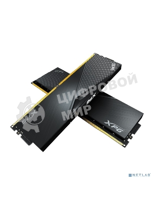 Оперативная память XPG Lancer, DDR5, 32GB (2x16GB), 6000MHz, CL30, DIMM, с радиаторами, черный
