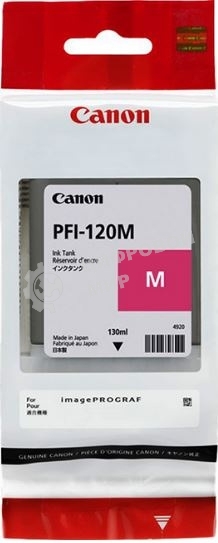 Картридж струйный Canon PFI-120 M 2887C001 пурпурный (130 мл) для Canon imagePROGRAF
