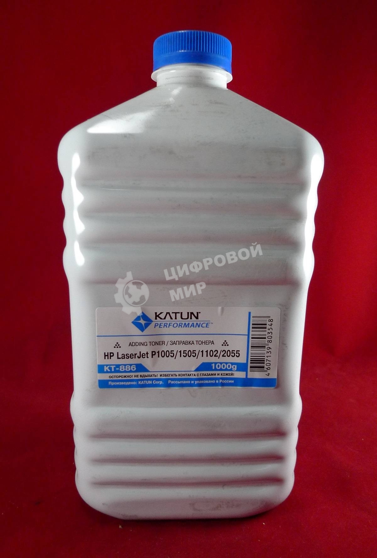 Тонер HP LJ P1005/1505/1566/1606/1102/2035/2055/Canon LBP-3010/3250 Universal (кан., 1кг.) Katun фас России