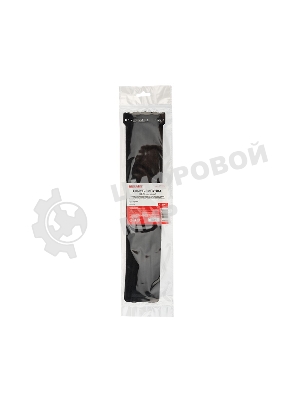 Хомут–липучка многоразовый Rexant 320х14 мм, черный (упак. 12 шт.)