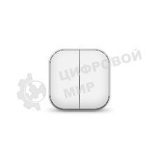 Выключатель 2-кл. ОП IP20 белый IONICH 1413