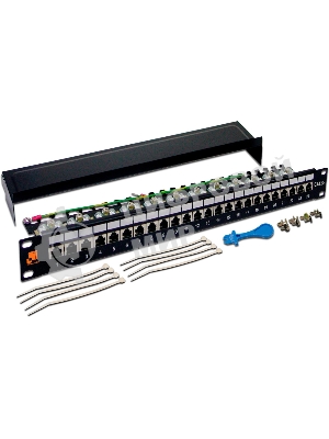 Патч-панель Lanmaster LAN-PPL24S5E 19