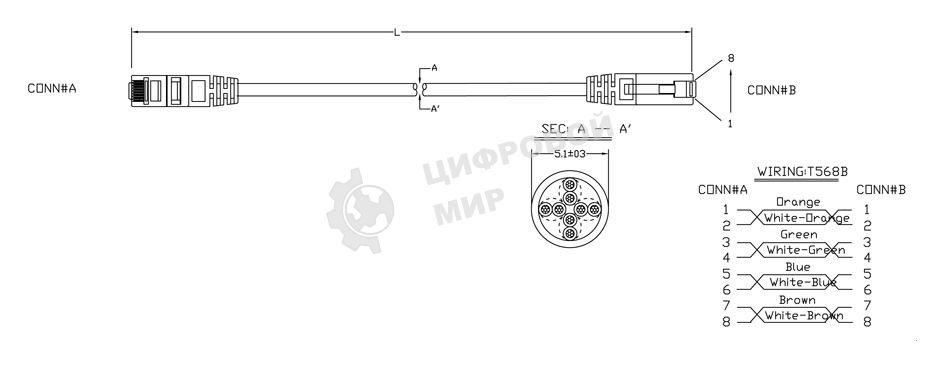 Патч-корд Hyperline PC-LPM-UTP-RJ45-RJ45-C5e-0.15M-LSZH-BK U/­UTP, Cat.5е, LSZH, 0.15 м, черный