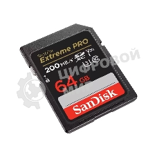 Флеш карта SanDisk Extreme PRO 64GB SDXC Memory Card 200MB/s