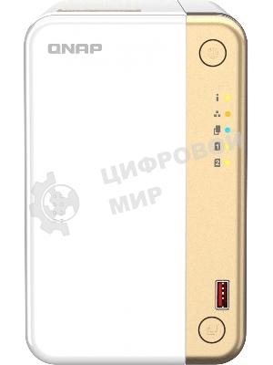 Сетевое хранилище channel QNAP TS-262-4G NAS 2 HDD trays, 2 x M.2 NVMe PCIe Gen 3 x1, 2-core Intel Celeron N4505 2.9 GHz, 4 Gb RAM (4Gb max), 1x2.5 Gigabit Ethernet, Slot PCIe Gen 3 x2, 2 USB 3.2 Gen 2 (10Gbps) Port, 2xUSB USB 2.0 port, 1xHDMI 2.0