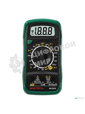 Мультиметр портативный Mastech MAS838, ручной 13-2008