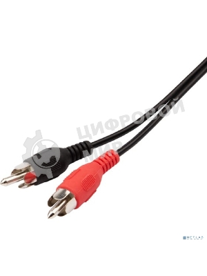 Шнур Rexant Стерео 3,5мм - 2 RCA, 5м