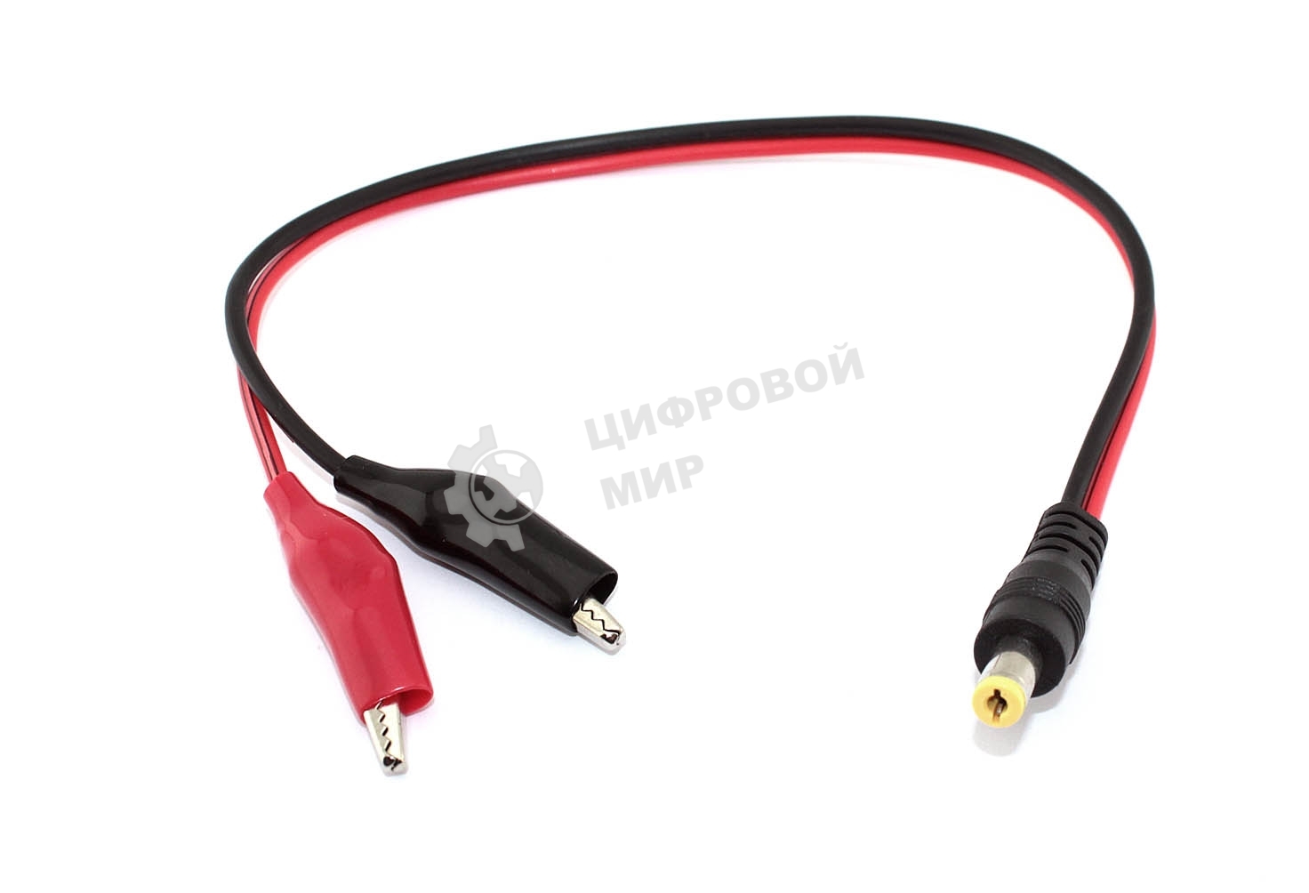 Кабель с разъемами DC 5.5х2.1 мм папа на зажимы типа 